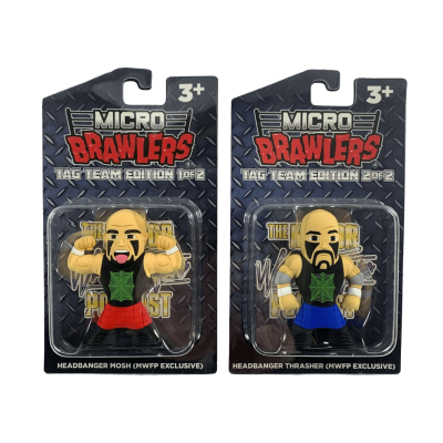Micro Brawlers Headbangers: Mosh & Thrasher
