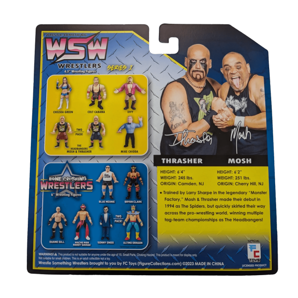 Wrestle Something Wrestlers 1 The Headbangers - Image 2