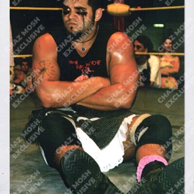 Signed 5x7 Photo #1: In-Ring Kilt Pose